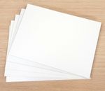 White Faced MDF  for craft, Laser and CNC, white coated mdf
