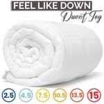 LUXURY HOTEL QUALITY QUILT DUVET SINGLE DOUBLE KING SIZE 10.5 13.5 15 DUVETS TOG