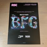 Roald Dahl's BFG 2025 Royal Shakespeare Company RSC Stratford Theatre Flyer