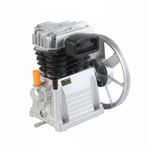 Aluminum Air Pump Head Efficient Cooling Fins for Workshop, Garage