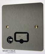 MK Edge - K14989 BSS B - 13a Unswitched Fused Connection Unit with Flex Outlet