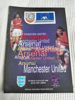 1998 Charity Shield Programme Arsenal v Manchester United
