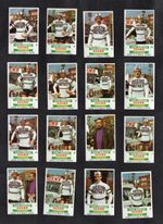 Cycle Racing Riders 16 Dutch Match Label Stamp Card Set Tour Cycling Sports