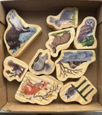 Yellow Door Woodland Animals Toys  NIB 