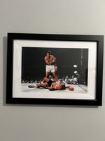 Muhammad  Ali - Iconic Boxing Framed A4 Picture V Sonny Liston