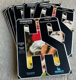 7 1991 Charity Shield Arsenal v Tottenham Hotspur programmes in unused condition