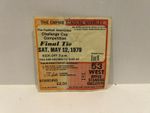 1979 Arsenal v Manchester United Rare Match Ticket Stub 1978/79 Final