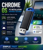 Chrome OS Flex Bootable USB Install Drive for PC & Laptop UK USB Bootable Chrome