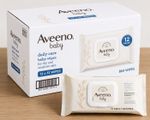 Aveeno Baby Daily Care Wipes Sensitive Skin Gentle Cleansing 864 Wipes 12 pack
