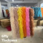 2 Meters Beauty Ostrich Feather Boa 6ply New Charming Trims Shawl Decor V6