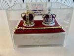 Vintage 1984 Miniature Crown Jewel Collection Sue & Nico Findiesen Boxed