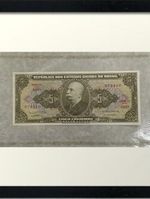Brazil 5 Cruzeiros Banknote Republica dos Estados Unidos do Brasil Note