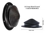 17cm Historic Viking Shield Boss 16g Perfect For Costume, Re-enactment. BIG SALE