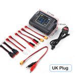 240W 10A RC LiPo Battery Charger Discharger, Dual Channel Fast Balance for 1S-6S