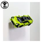 45° Wall Mount, LEGO Technic 42161 & 42196 Lamborghini Huracan