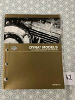 GENUINE Harley Davidson Parts Catalog Catologue 2012 DYNA Models 99439-12