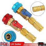 HVAC AC Valve Core High & Low Pressure Quick Remover Install Tool For R134A