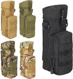 Outdoor Tactical Molle Water Bottle Bag Holder Kettle Pouch With Shoulder Strap