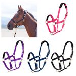Shires ARMA Topaz Nylon Pony/Horse Equestrian Headcollar - Range Of Colours/Size