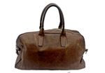 Leather Embossed Gladstone Bag "American Muscle Wicked Quick Speed Cult" RARE