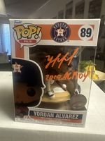 Yordan Alvarez Signed Houston Astros Funko Pop! w/ 2019 AL ROY Beckett