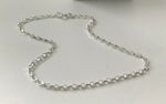 Sterling Silver Anklet, Sparkly Ankle Chain, 925 Silver Belcher Ankle Bracelet