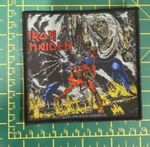 Iron Maiden Number Of The Beast Woven Sew On Packed Patch Officially Licensed