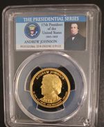 2011 S $1 Andrew Johnson Dollar PCGS PR69DCAM
