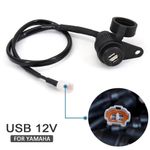 Motorcycle Accessories Dual USB Charger Plug Socket Adapter YAMAHA MT09 SP USB