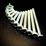 M3 Machine Screws Pozi Pan BZP Zinc DIN 7985