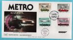 Motoring First Day Cover - 1982 Austin Official METRO World Trade Centre 2nd Ann