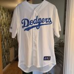 Majestic LA Dodgers Ramirez #99 Baseball Jersey L White/Blue
