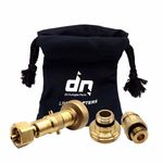 LPG GPL Gas Bottle Refill Adapter Set for Europe ACME DISH EURONOZZLE BAYONET