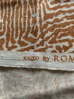 Kaiko Romo fabric pumpkin tribal print
