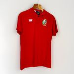 British & Irish Lions Polo Shirt Canterbury Red BNWT Men’s Size S Rugby