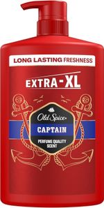 Old Spice Captain Shower Gel Men 3-in-1 Mens Shampoo Body Hair Face Wash 1000ml