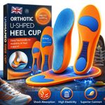 Work Boot Insoles Hiking Trainer Inner Soles Foot Inserts Support Silicone Gel 