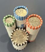 250 Years 2026 Collection of American Coin Rolls Philadelphia Mint 4 Rolls ⭐️