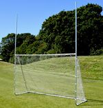 Precision Multi Sport Steel Goal Posts / Net-  10ft x 12ft, Football, Rugby etc