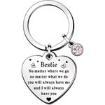'Bestie' Best Friend Keyring Brand New. Love Someone Special.