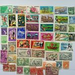 Nigeria Stamps Collection - 50 to 750 Different Stamps