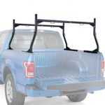Universal Adjustable Pick up Truck Bed Ladder Rack Lumber Utility Kayak 800lbs