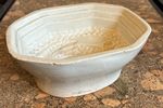 ANTIQUE CERAMIC IRONSTONE JELLY OR BLANCMANGE MOULD