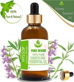 Pure Herbs Hyssop 100% Pure & Natural Hyssopus Essential Oil qY482