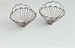 Pair Georgian Old Sheffield Plate Style Wirework Sweetmeat Baskets c1820