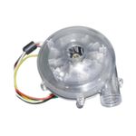 Mini Brushless Motor Fan 12V-24V 3 Phase DC Brushless Motor Blower for DIY