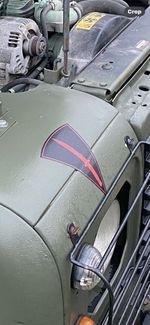  ROYAL MARINE COMMANDO STICKER with border X2 MILITARY ARMY LAND ROVER SANKEY