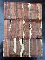 BRIGALOW / CURLY EUCALYTUS knife scale / tool handle blank SPECIAL GRADE FIGURE