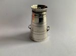 Victorian Novelty Milk Churn Pepper Pot Sterling Silver 1894 Saunders & Shepherd