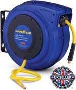 Goodyear Air Hose Reel Retractable 9.5mm x 20m Hybrid Polymer Hose Max 20BAR